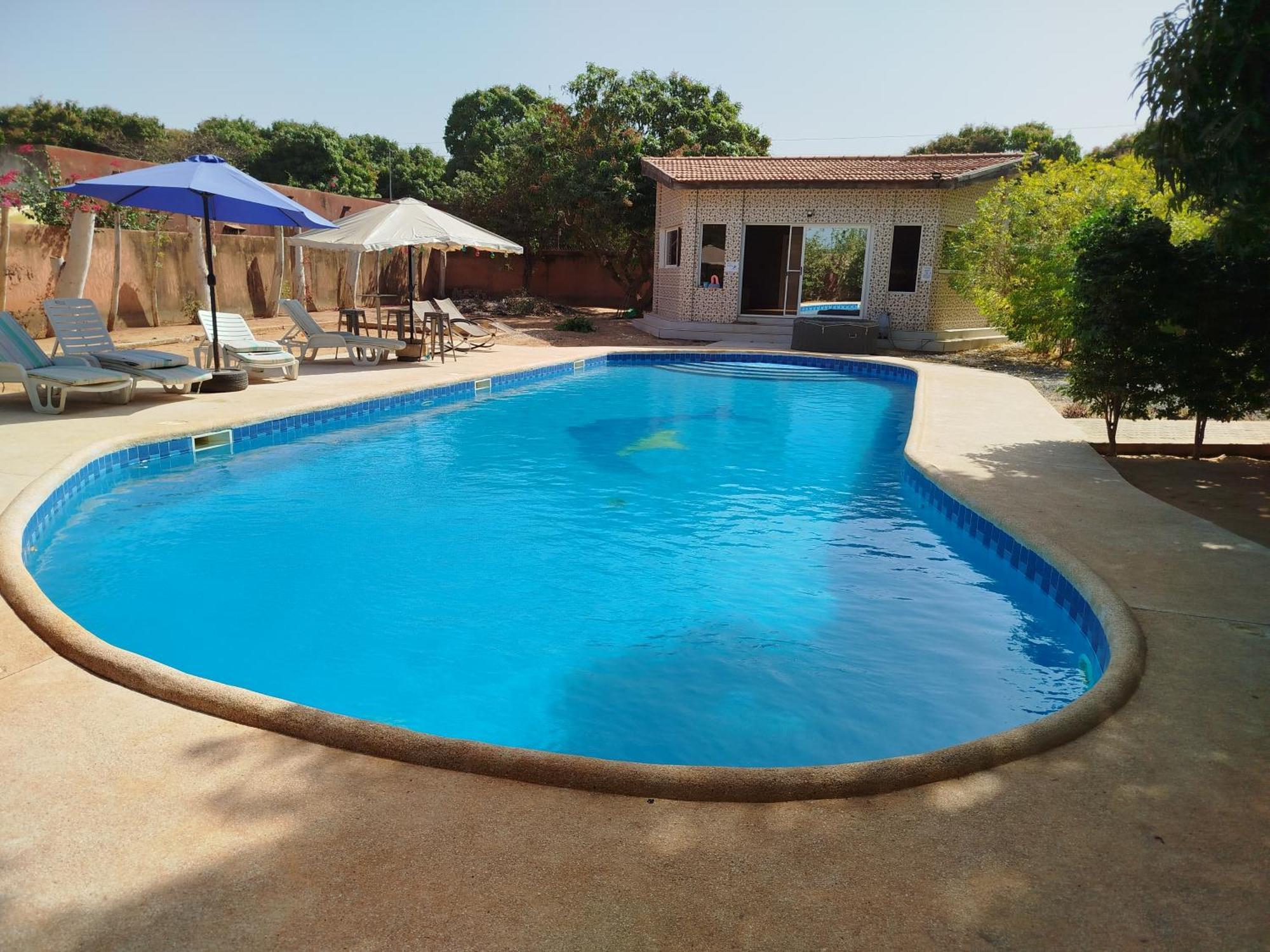 Hotel Al Jannah Bis Somone Exterior foto